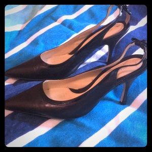 Leather AnnaMaria Sevieri Italian made High Heels
